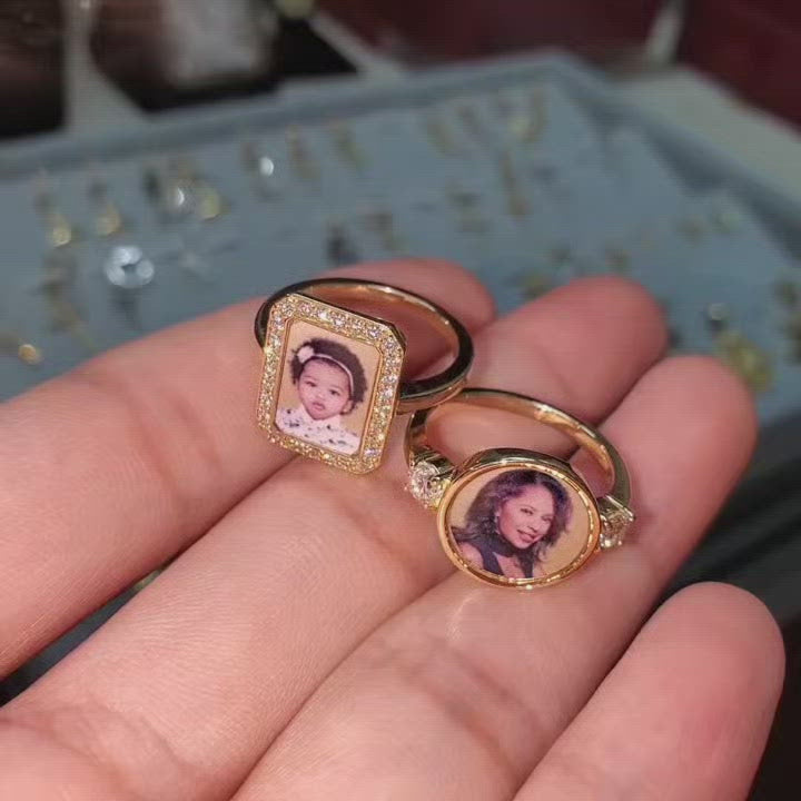 Custom Photo Ring