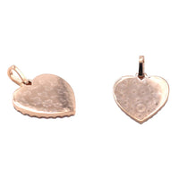 Heart Locket Necklace Gold 