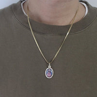 Oval Pendant Necklace