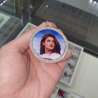 Round Photo Pendant 